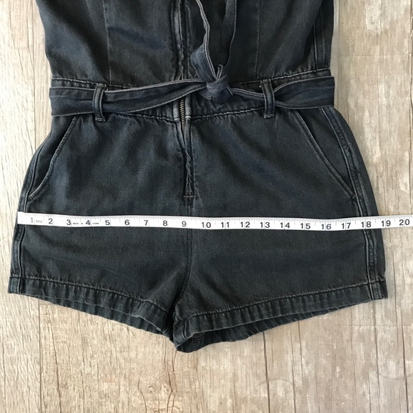 Free People Green River Denim Romper - Picture 12 of 15